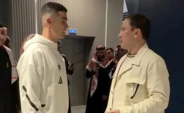 Геннадий Головкин Криштиану Роналдумен кездесті