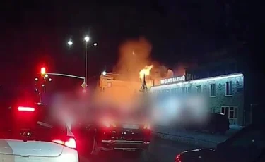Астанадағы наубайханадан өрт шығып, 4 адам зардап шекті