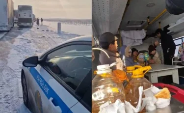 Полицейские обеспечили безопасность 13 пассажирам в Карагандинской области