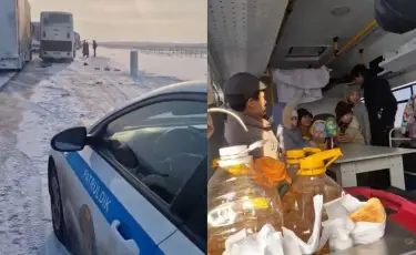 Полицейские обеспечили безопасность 13 пассажирам в Карагандинской области