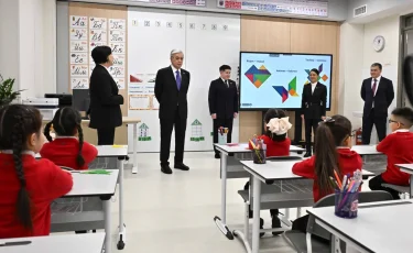 Президент New Generation School Astana ғимаратына барды