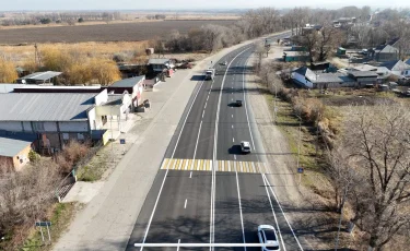 Под Алматы завершён масштабный ремонт автотрасс: проезд стал удобнее