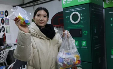 В Алматы стартовала экологическая акция по сбору пластиковых крышек «Добрая крышечка»