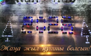 Нацгвардия МВД РК оригинально поздравила страну с Новым годом (видео)