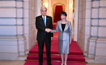 Президент «Орталық Азия – Жапония» саммиті алдында ресми қабылдауға қатысты