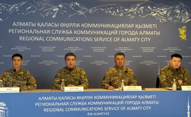 Алматы ТЖД тұрғындарды жұқа мұзды баспауға шақырды