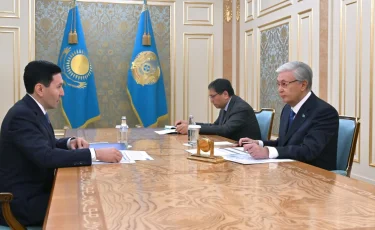 Глава государства встретился с председателем правления АО «Самрук-Казына» Нурланом Жакуповым