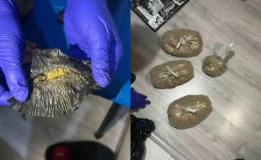 Наркотики в особо крупном размере пытались доставить в Алматы (видео)