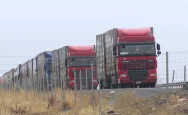 Кедендегі кептеліс: Түркістан облысында жүк көліктері 10 күннен бері кезекте тұр
