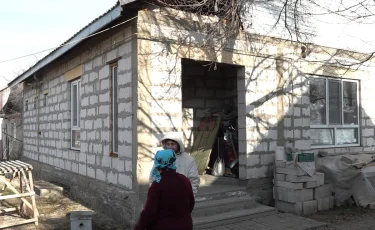 После пожара: семье алматинки, оставшейся без жилья, помогли восстановиться