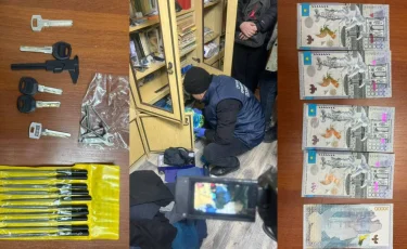 Пәтерден алтын мен ақша ұрлаған күдікті ұсталды