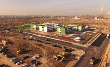 Алғабас шағынауданындағы мектеп қолданысқа беруге дайын