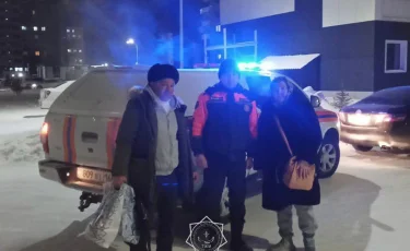 ШҚО-да аязды күні жолда қалған жолаушылар құтқарылды