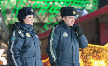 Закон и порядок: как прошла новогодняя ночь в Казахстане