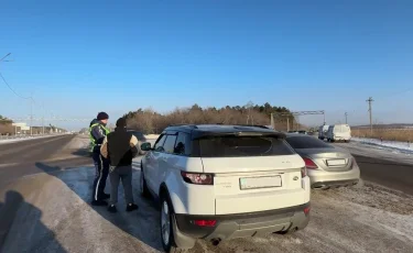 Пытались обойти закон: в СКО задержали иностранцев с подложными госномерами