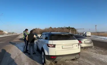 Пытались обойти закон: в СКО задержали иностранцев с подложными госномерами