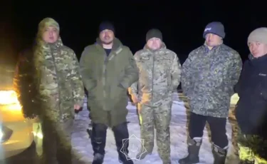 Сотрудники МЧС спасли троих мужчин в степи Костанайской области