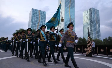 10 января - День Национальной гвардии в Казахстане