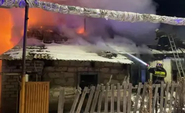 Павлодар облысында өрттен ер адам қаза тапты