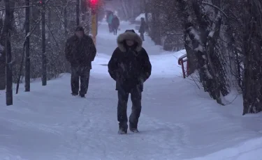 Бүгін кей өңірде қалың қар жауады - ауа райы болжамы