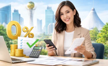 Без налогов и отчетности: новый режим для самозанятых в Казахстане в 2026 году