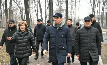 Аким Алматы в ходе рабочего объезда посетил объекты Жетысуского района