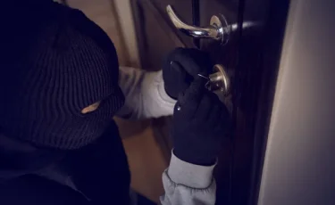 Кража не удалась: вор хотел украсть бытовую технику, но его спугнула хозяйка