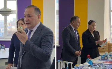 SmartLab Болашақ мектебінің моделі ретінде: Премьер-министрінің кеңесшісі оқу кабинеттерінің жаңа стандартымен танысты