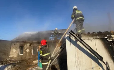 Қайғылы оқиға: Павлодар облысында жеке үйден өрт шығып, екі бала қаза тапты