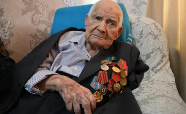 Алматылық майдангер байланысшы 100 жасқа толды
