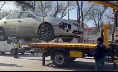 Көлігін жол жиегіне қалдырған жүргізушілерге айыппұл салынды