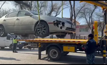 Көлігін жол жиегіне қалдырған жүргізушілерге айыппұл салынды