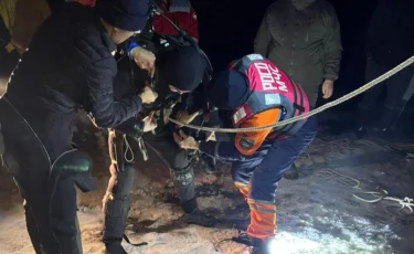 Подросток утонул, провалившись под лёд в Алматинской области