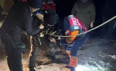Подросток утонул, провалившись под лёд в Алматинской области