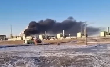 Пожар произошел на месторождении «Тенгиз»: в «КазМунайГазе» рассказали подробности