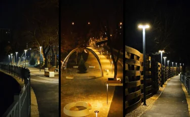 Алматының Алатау ауданында жаңа жүргіншілер аймағы ашылды