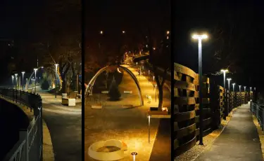 В Алатауском районе Алматы открылась новая пешеходная зона