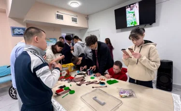 Команда Neura FTC провела мастер-класс по робототехнике для детей в Центре социальных услуг «Сенім»