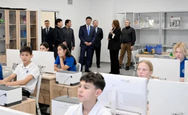 В Алматы открыт обновленный колледж телекоммуникаций и машиностроения