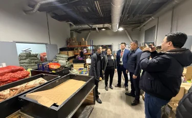 Заместитель акима Алматы проверил цены на СЗПТ в торговых сетях