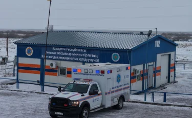 Первый в Карагандинской области реанимобиль отправляется на дороги региона