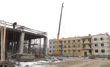 В Наурызбайском районе Алматы строят новую пожарную часть