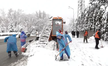 Алматының коммуналдық қызметі күшейтілген жұмыс режиміне көшті