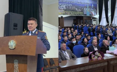 Полиция отметила День благодарности в Алматы