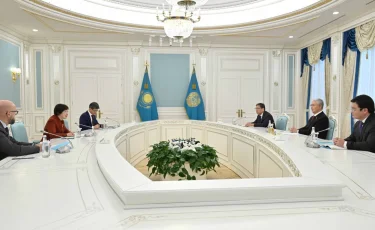 Мемлекет басшысы Азия инфрақұрылымдық инвестициялар банкінің президенті Цзоу Цзяиді қабылдады