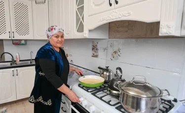 Қызылорда қаласының іргесіндегі саяжайлардың біріне көгілдір отын берілді