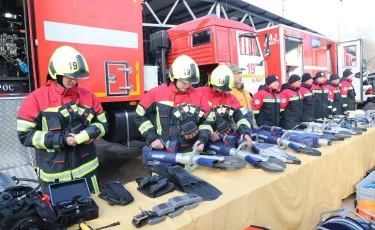 Алматы әкімінің орынбасары Алмасхан Сматлаев қаланың өрт сөндіру-құтқару бөлімшелерінің дайындығын тексерді