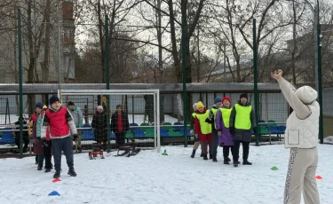В КГУ «Центр социальных услуг «Алатау» прошли спортивные соревнования «Қысқы ойындар»