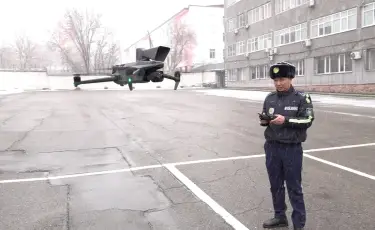 Взгляд сверху: алматинские полицейские перешли на воздушное патрулирование