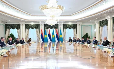 Қазақстан мен Сербия президенттері кеңейтілген құрамда келіссөз жүргізді